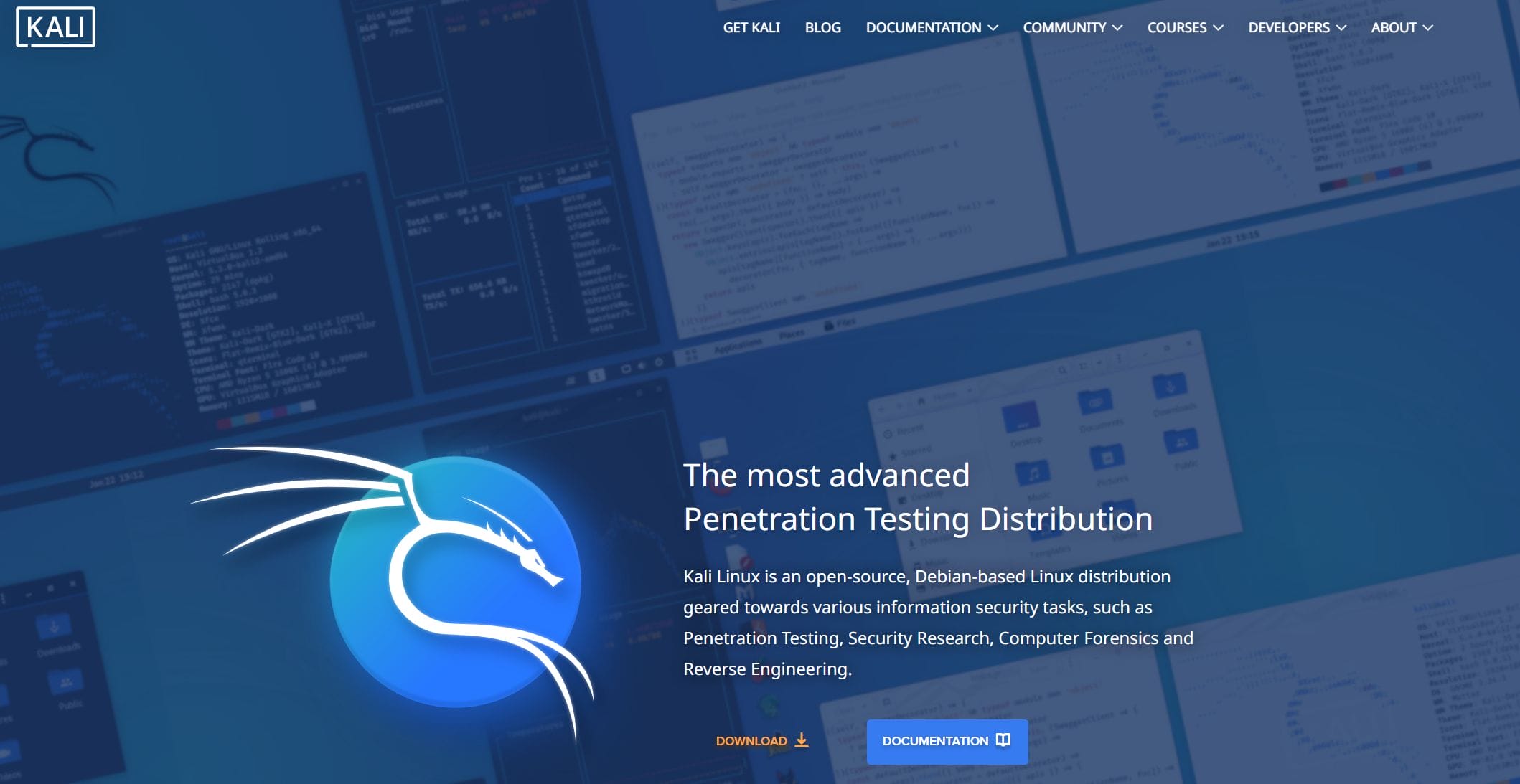 Herramientas gratuitas de ciberseguridad - Kali Linux