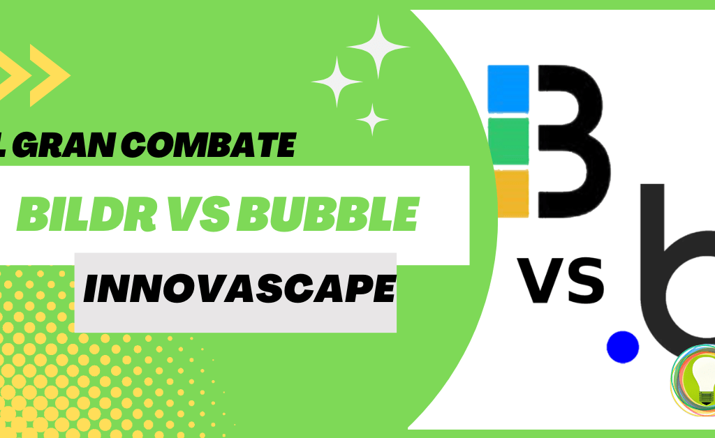 Bildr vs Bubble, aplicaciones nocode