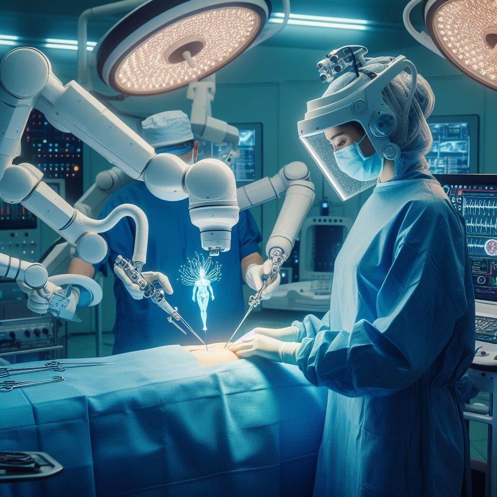 El Poder Transformador de la IA y la Tecnología Médica --Cirugía Asistida por Robots