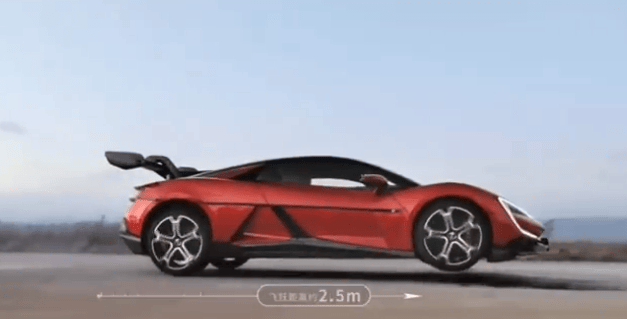 coche con capacidad de salto